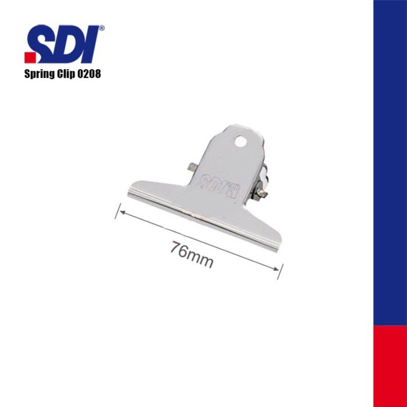 

Jepitan Bulldog/ Jepitan Kertas/ Clip Kertas Jumbo 3 inch SDI 0208