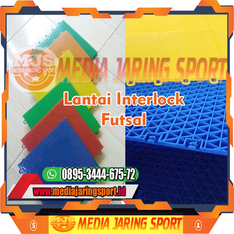 Interlock Futsal ukuran 25x25cm / Interlock Vinyl Lantai Futsal KUALITAS TERBAIK