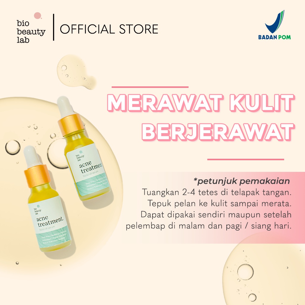 Bio Beauty Lab Paket Reseller 6 Pcs (Luxurious Facial Oil Serum 20ml ) + 6 Pcs (Acne Treatment Facial Oil Serum 20ml )
