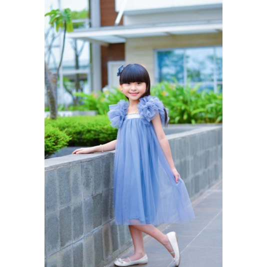 Dress Ruffle Viral Anak / Baju anak konveksi