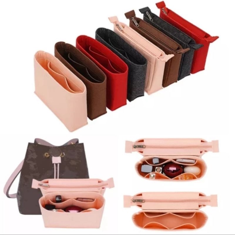 D6 2in1 Luxury Dual in Bag for N3ONOE/ Tote Bag /Drawstring Bag in Bag