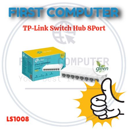 TP-Link LS1008 8-Port 10/100Mbps Desktop Switch