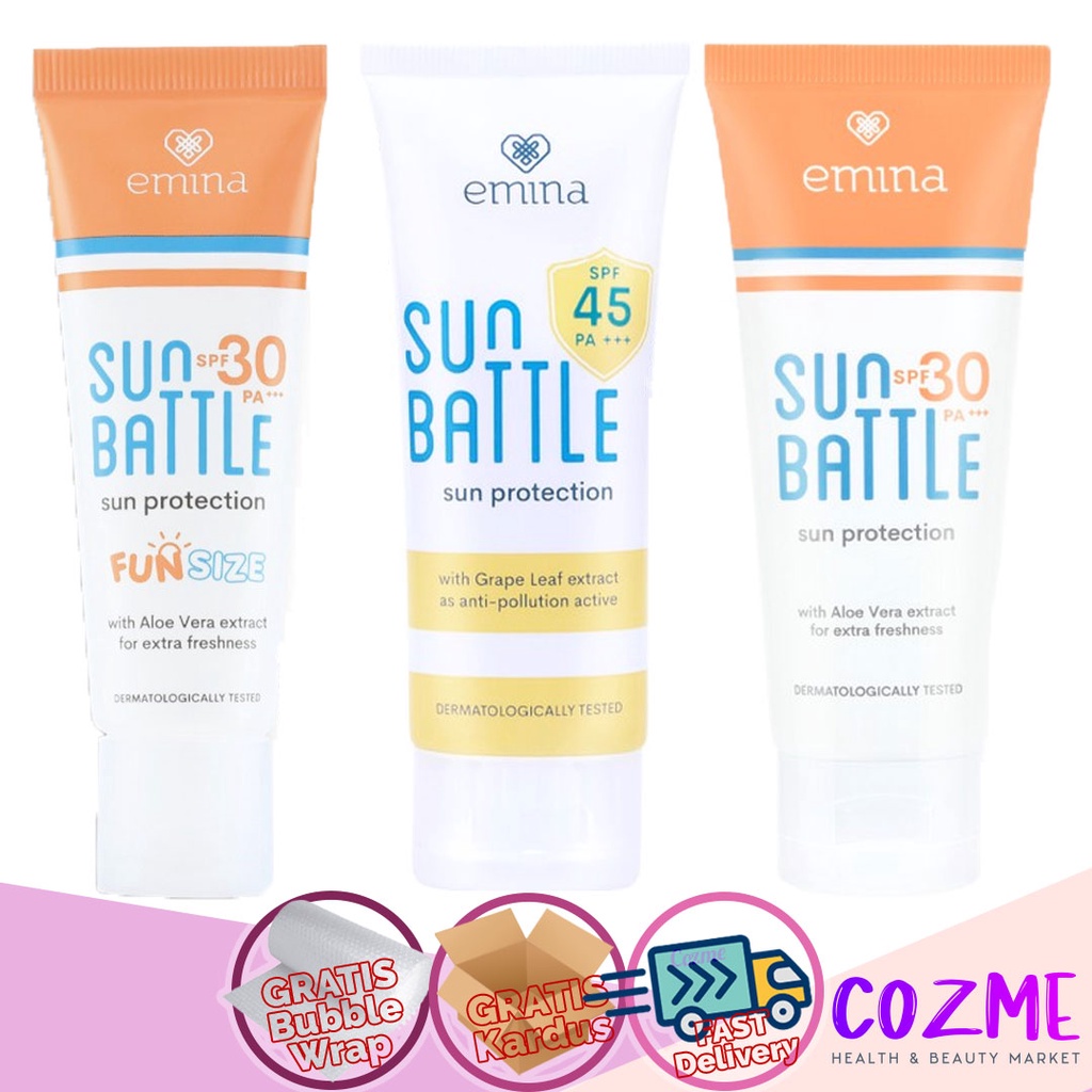 EMINA Sun Battle Sun Protection Serries