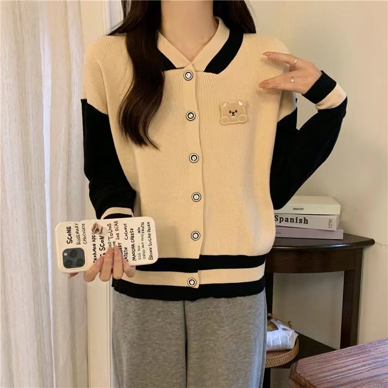 Cardigan Jersey Knit Nayra - Cardigan Sweater Rajut - Atasan Wanita Import TM (M0519)