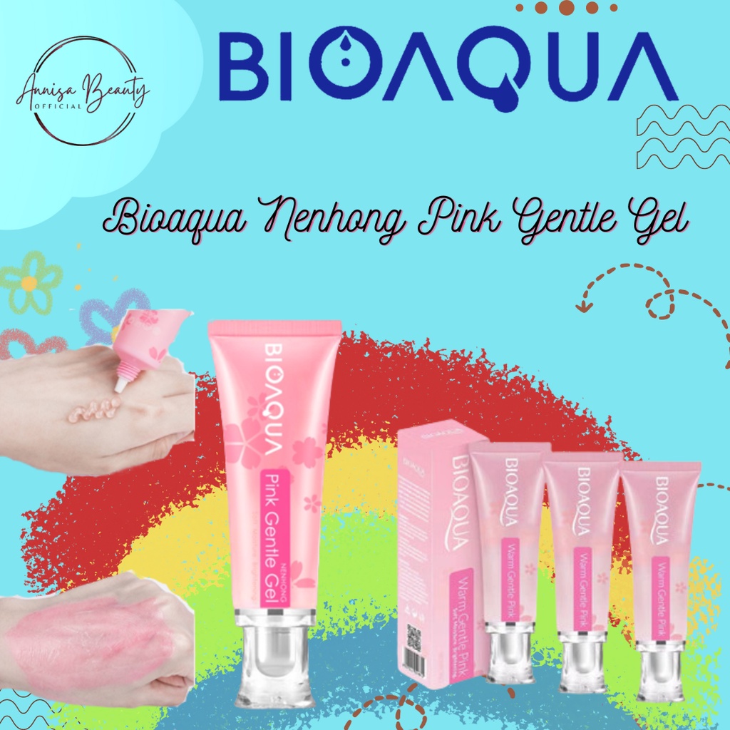 [BPOM] [100% ORIGINAL] BIOAQUA Nenhong Cream 30g Warm Gentle Pink Nenhong Lip Serum Pemerah Bibir Serum Bibir Untuk Bibir Hitam