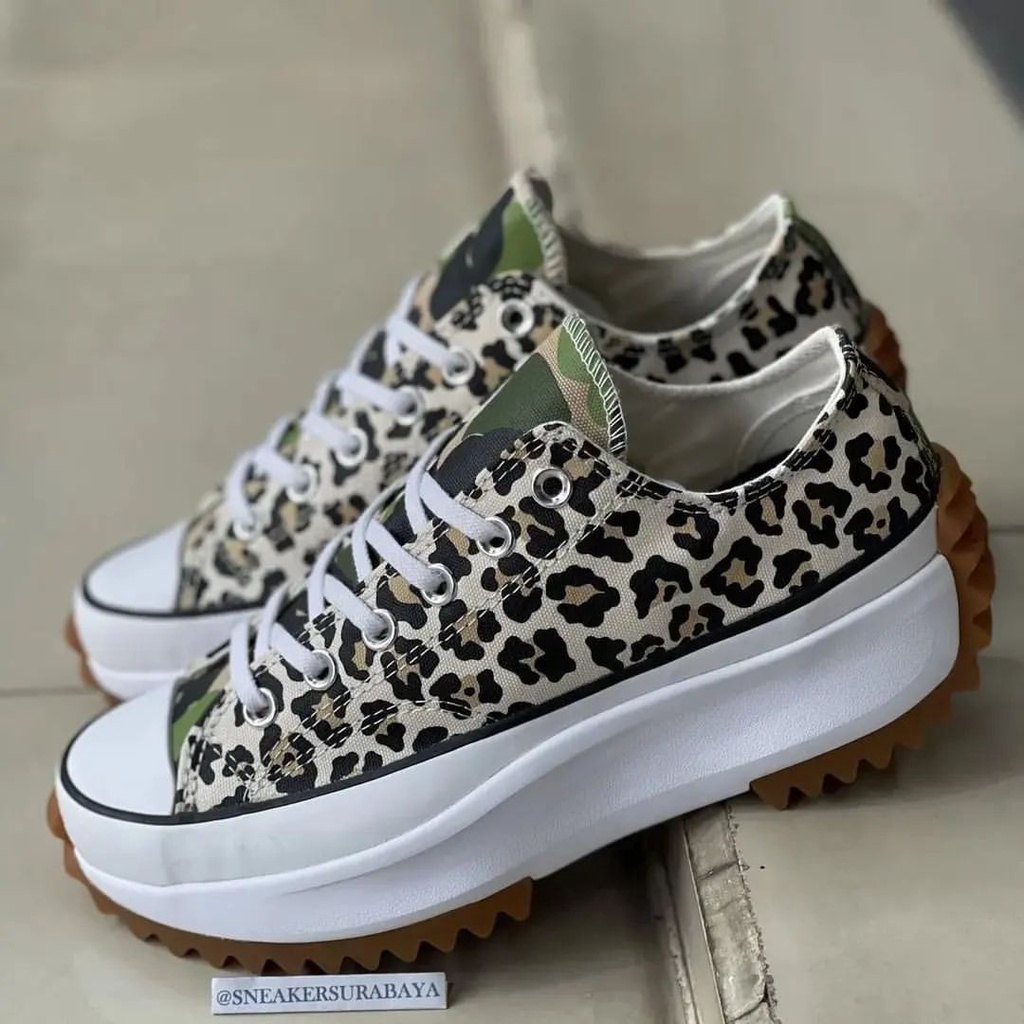 Converse Run Star Hike Ox Archive Print Driftwood