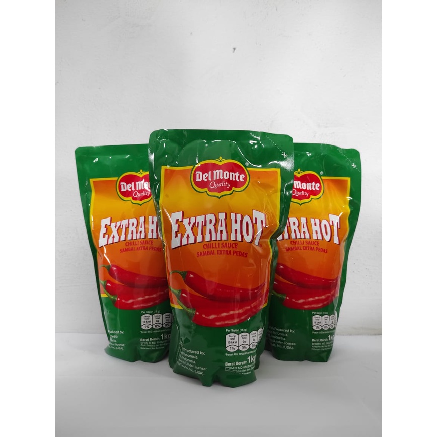 

Delmonte Saus Extra Hot Pouch 1 kg