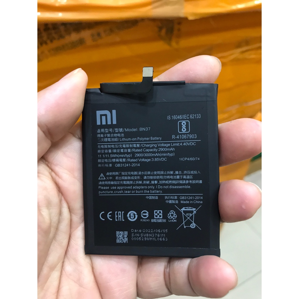 Baterai Xiaomi BN-37 / Batre ORI Xiaomi Redmi 6 / 6A