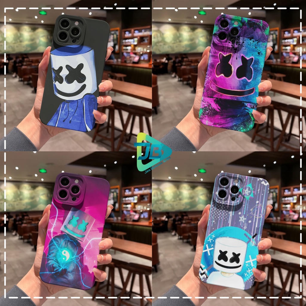 CUSTOM CASE SOFTCASE SILIKON PROCAMERA MARSHMELLO CUSTOM IPHONE 6 6S 7 7+ 8 8+ X XS MAX 11 12 13 14 PRO MAX  JB6687