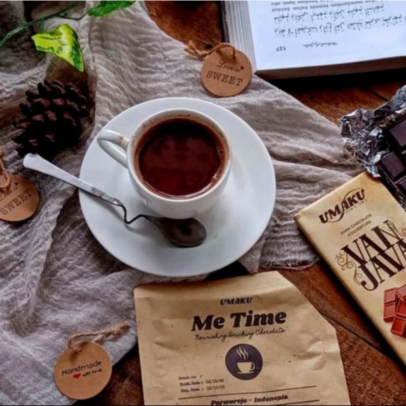 

ME TIME drinking chocolate