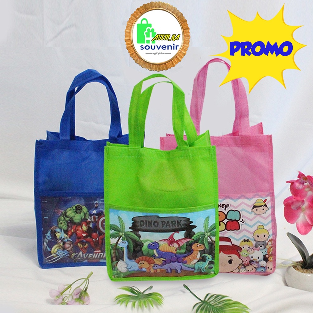 

TAS BINGKISAN SNACK ULANG TAHUN ANAK PREMIUM KANTONG DEPAN MUAT KFC - READY STOK