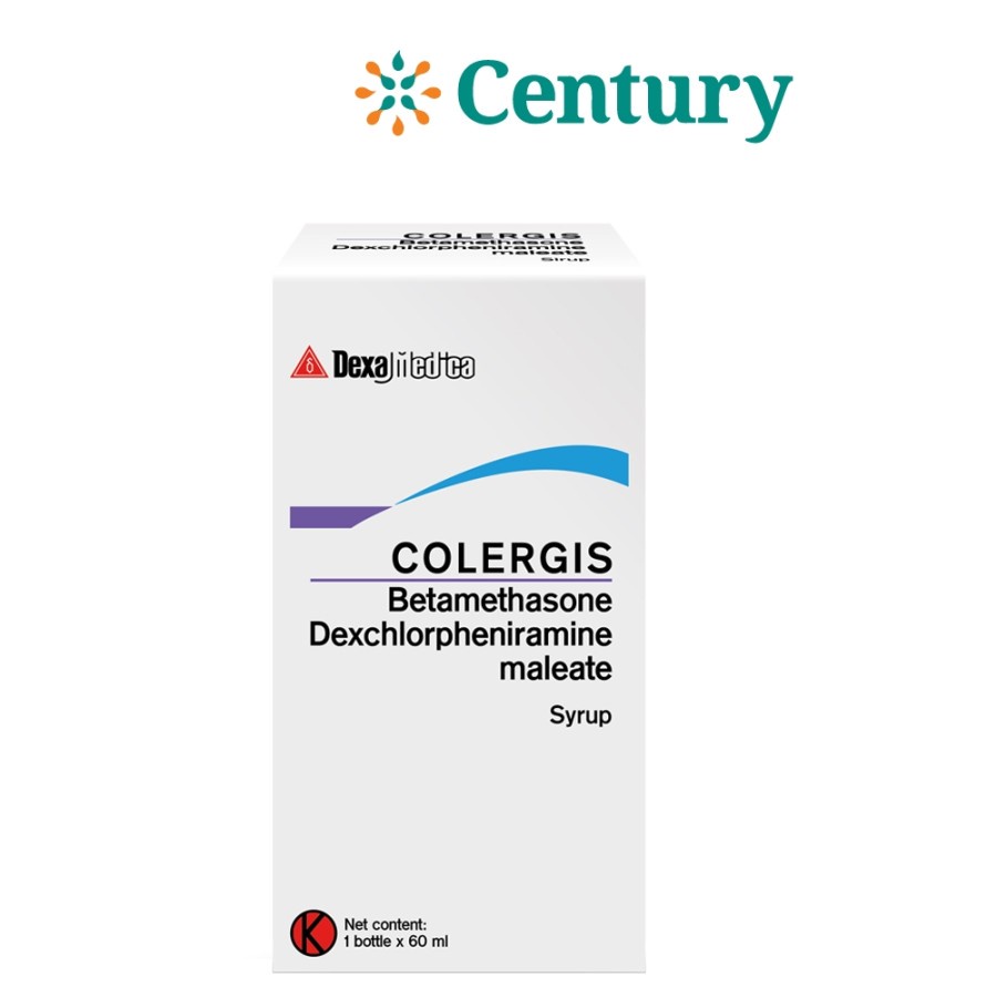 COLERGIS SYRUP 60 ML/DEXAMETHASON/ALERGI/GATAL/RADANG