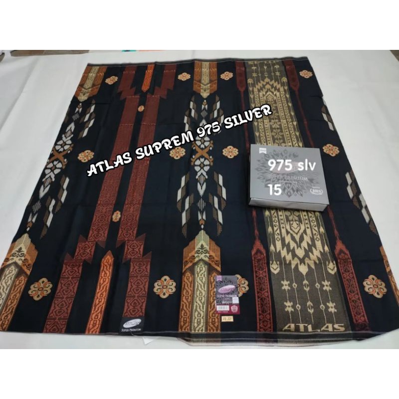SARUNG ATLAS SUPREM 975 Silver, Atlas Super Premium, Sarung Atlas