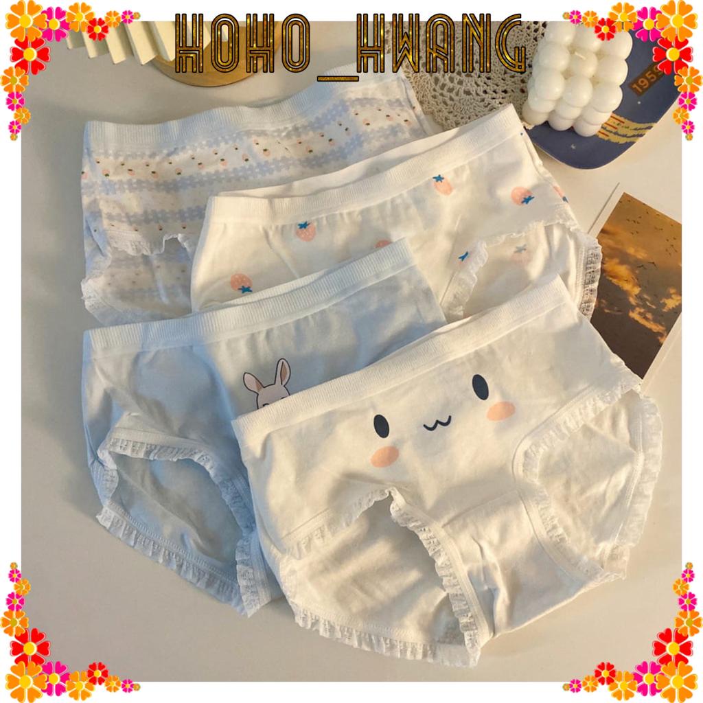 HOHO_HWANG (C-86) CD imut fashion Undies Celana Dalam Wanita Corak high quality katun import