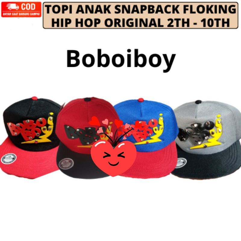 Topi snapback Floking anak