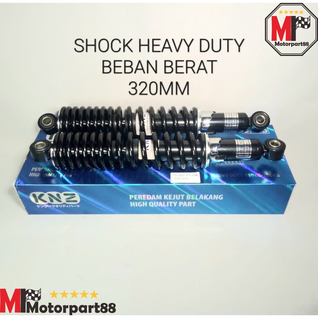 SHOCK SOK SHOKBREAKER BELAKANG 320MM HEAVY DUTY BEBAN BERAT KNZ