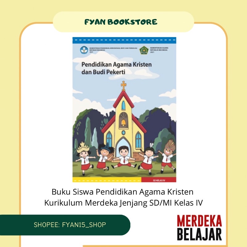 Jual Fyan Book Store Buku Teks Siswa Pendidikan Agama Kristen Dan Budi