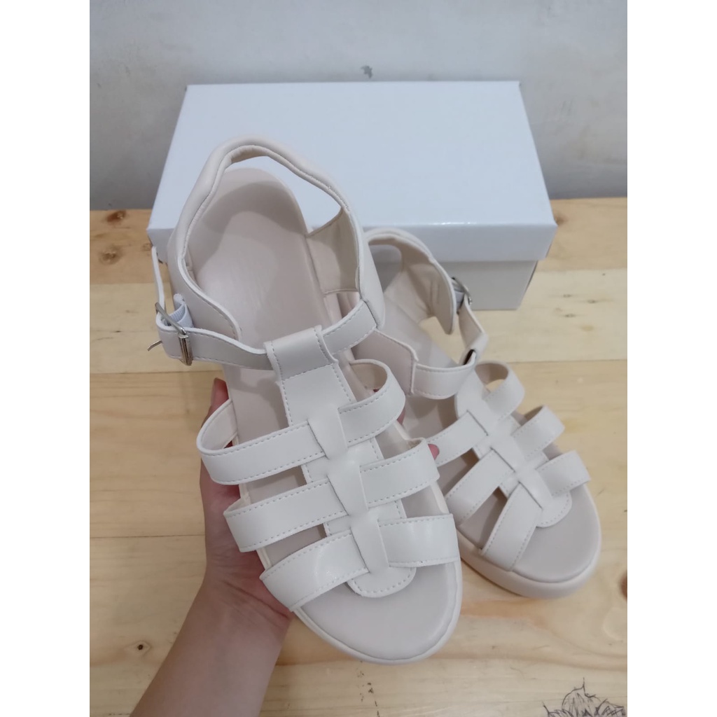 Sandal Wanita Wedges Import Fasion Wanita Kekinian 10113 BISA COD