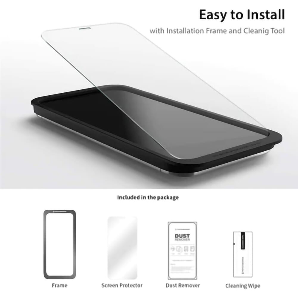 Patchworks iPhone 13 Mini ITG Screen Protector Tempered Glass Gores