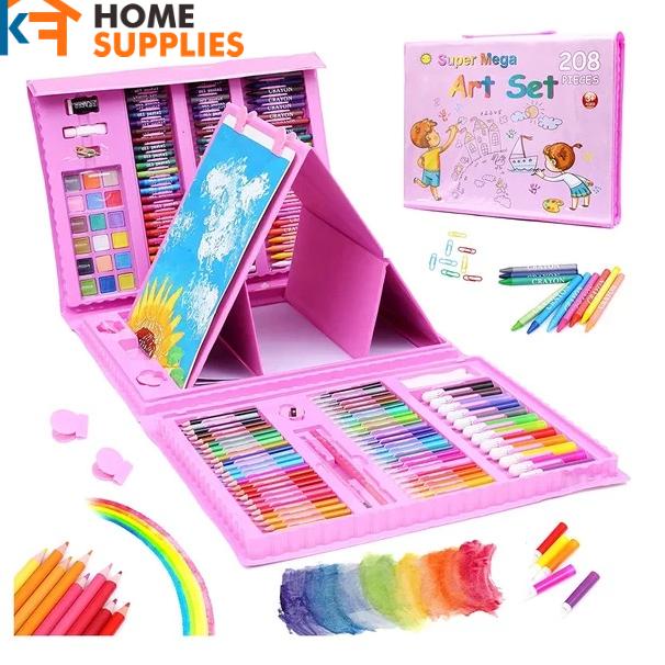 

Pr0Mo KfOil Pastel 208 Pcs Krayon Set Pensil Warna & Alat Menggambar / Crayon Alat Tulis & Menggambar 208 In 1 Lengkap