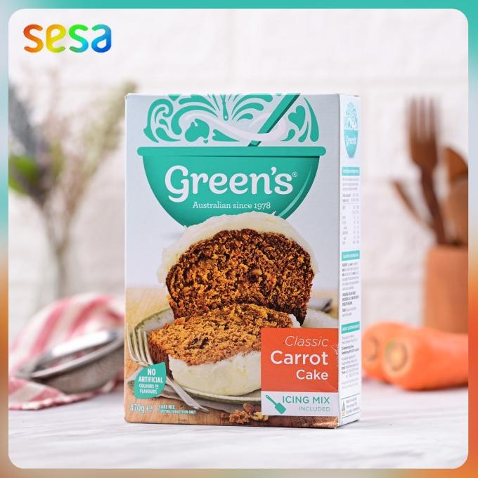 

Green's Classic Carrot Cake 470 gr