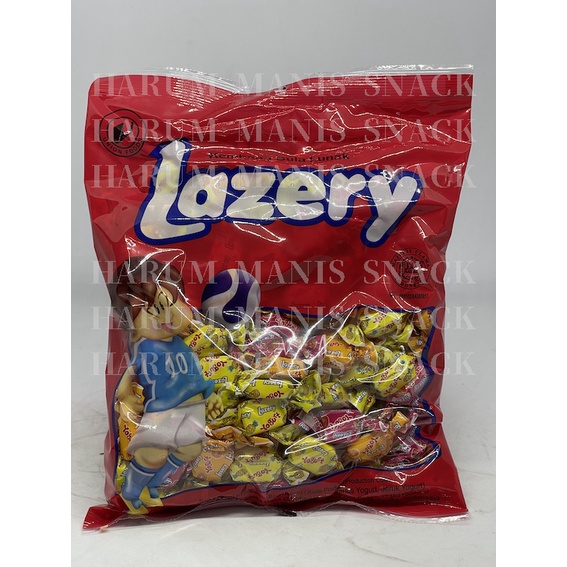 

Permen Lunak Lazery Yogurt pak / pack/ sak / bag BESAR isi 170 butir x 2.5gr