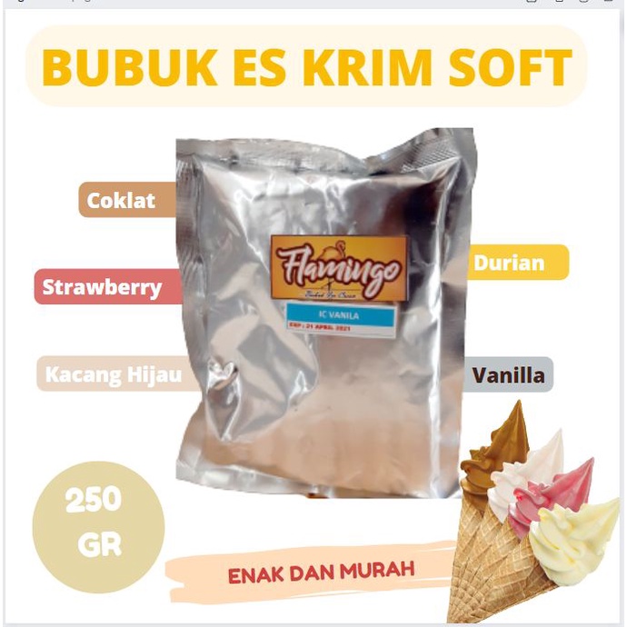 

Bubuk Es Krim 250 gr Jual Bubuk Untuk Es Krim 250 GR
