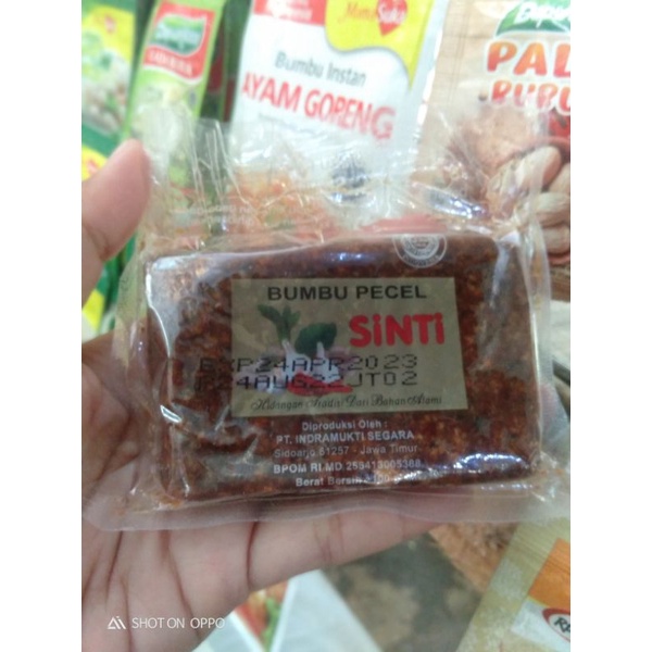 

Sambel pecel merk SINTI