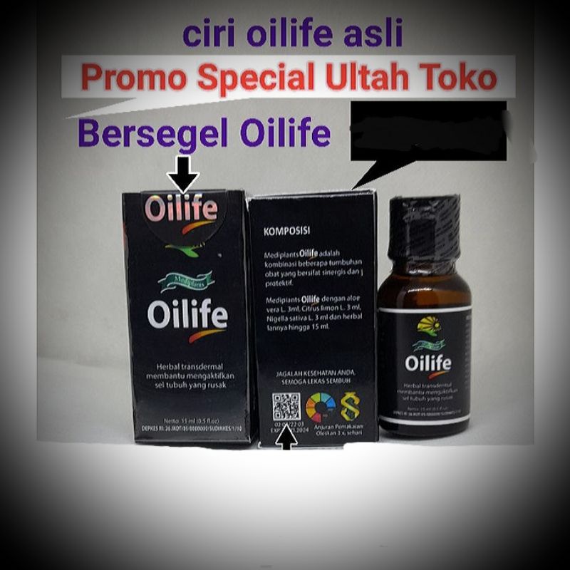 (Original_Oilife) Obat Benjolan Herbal Asli