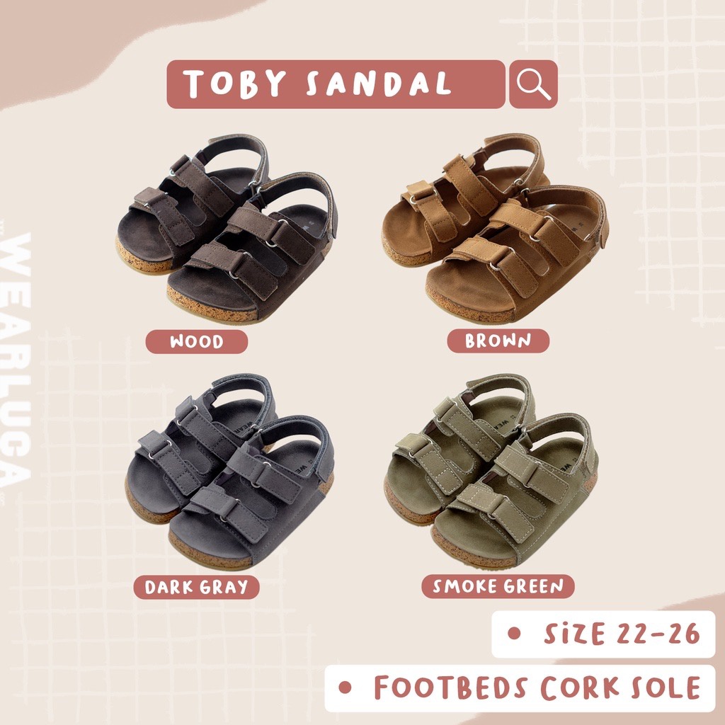 WEARLUCA - TOBY Sepatu Sandal Anak Unisex