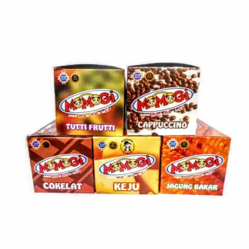 

Momogi Snack Stick All Variant Rasa 6gr - 1Box isi 20pcs