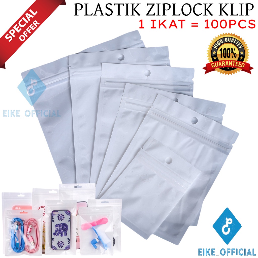 [EIKE] PLASTIK ZIPLOCK SOUVENIR / PLASTIK KLIP / PLASTIK SUSU / PLASTIK PACKING AKSESORIS / PLASTIK 