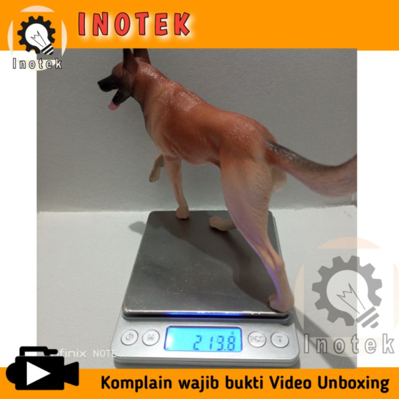 mainan miniatur anjing Great Dane