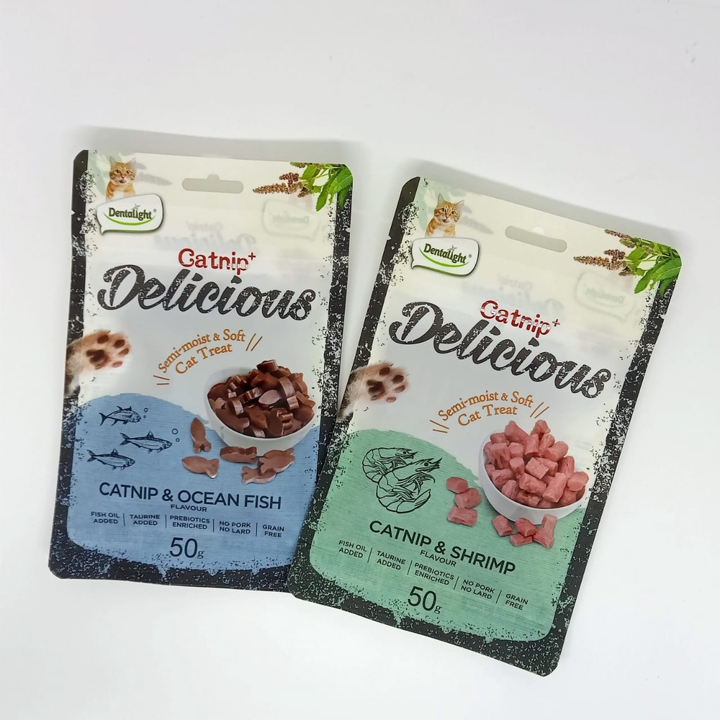 

Lezatoz_Genz Dentalight Catnip Delicious 50 Gr / Snack Kucing