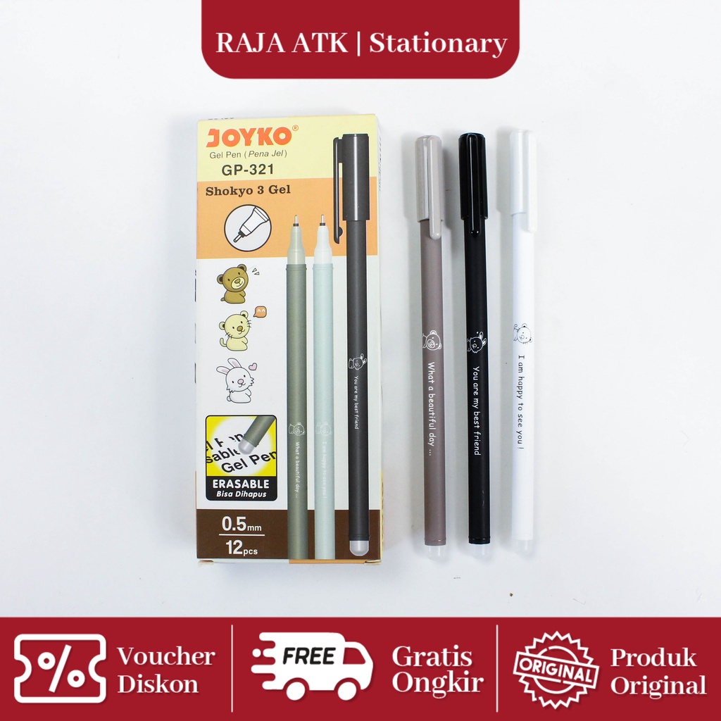 

Pen Joyko Erasable Shokyo 3