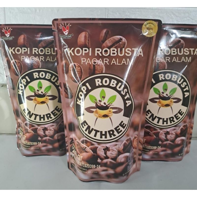 

Kopi Robusta Pagar Alam Sumatera Selatan 250 gram