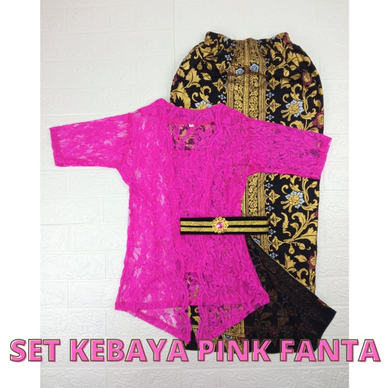 Setelan Kebaya Bali Modern Wanita Kebaya Obi Rok Prada Murah Kebaya Bali Grosir