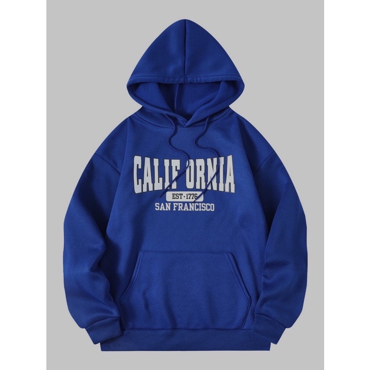 CALIFORNIA Est.1776 Sweater Hoodie Trendy II CALIFORNIA Est.1776  Jumper Hoodie II Sweter Oblong Topi Sz M - XL ( Pria &amp; Wanita / Anak &amp; Dewasa )