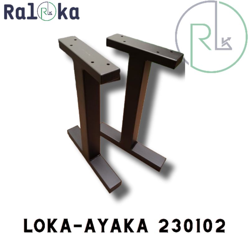 Jual Loka Ayaka Kaki Meja Rangka Meja Besi Raloka Shopee Indonesia