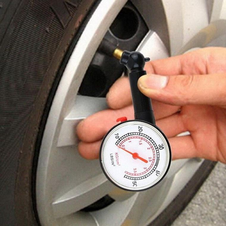 Tire Pressure Gauge Alat Pengukur Tekanan Angin Ban Mobil Motor Sepeda