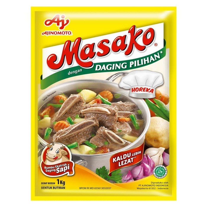 

Masako Bumbu Kaldu Penyedap Rasa Sapi - 1 Kg