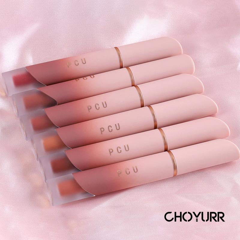 【COD】Lip Tint Tahan Lama Lip Gloss Lip Glaze Velvet Matte Cream Whitening Non Stick Cup Pelembab Lip Mud Pelembab Bibir Lumpur-CH