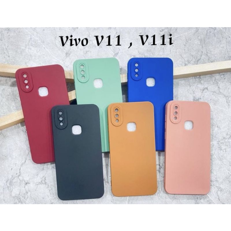 Silikon Softcase VIVO/V11/V11i Macaron Pro Camera