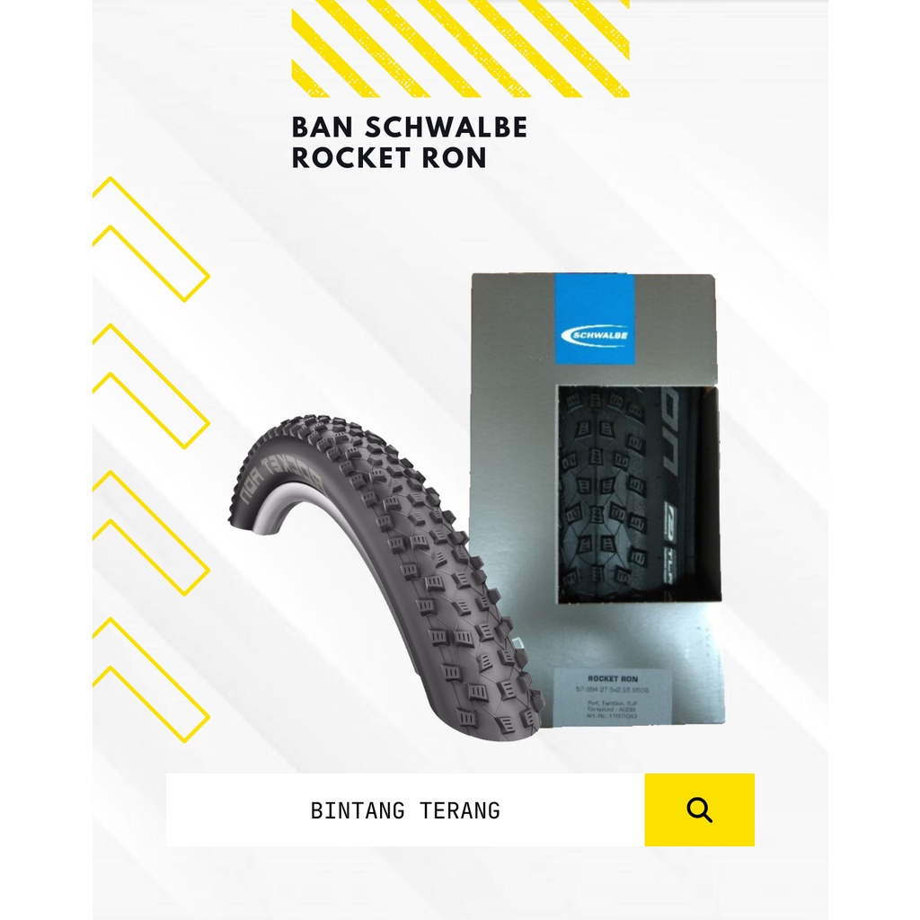 Ban Luar Schwalbe Rocket Ron/Ban luar sepeda mtb cross country xc sepeda gunung