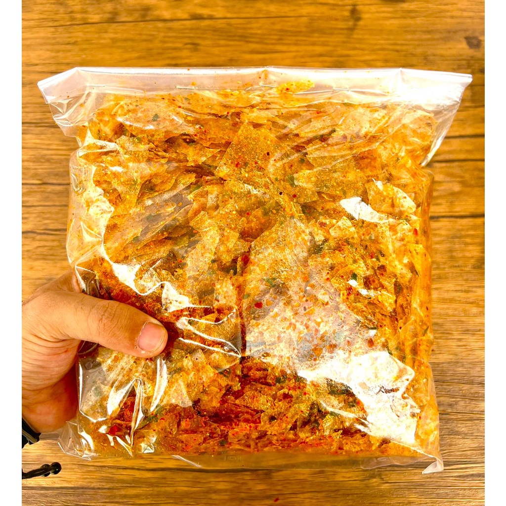 

KERIPIK KACA PEDAS DAUN JERUK 500GR