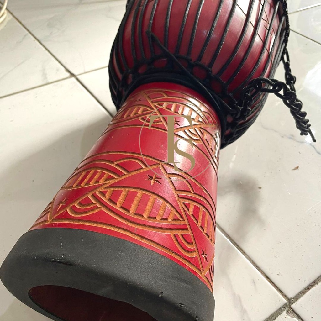 Bisa COD / Bayar ditempat Jimbe Jumbo ukuran 50 cm Alat Musik Tradisonal