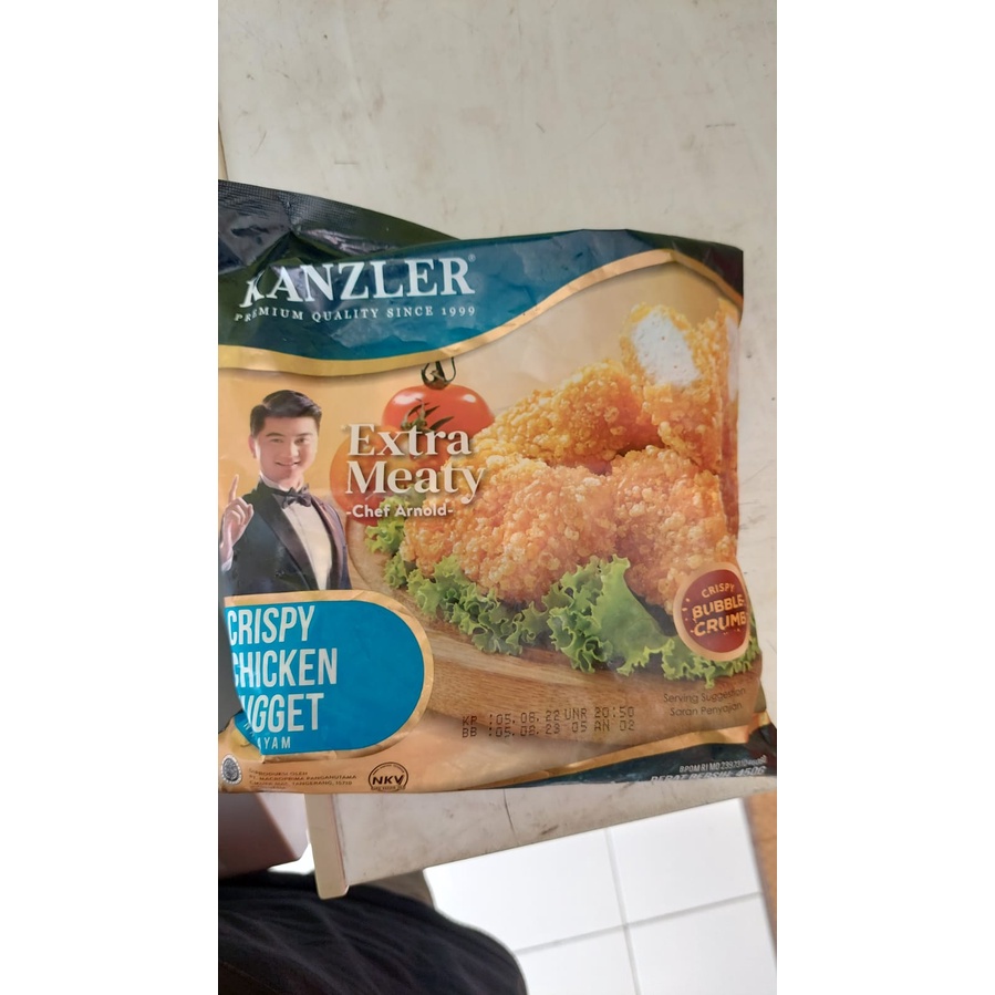 

KANZLER CRISPY CHICKEN NUGGET 450GR