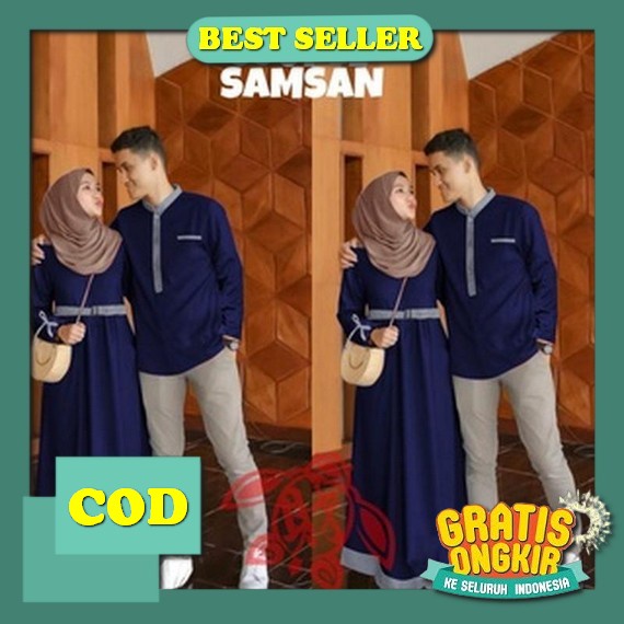 Seply Hits 56 White Alyssum Meyra 129 Kaseo 162 Baju Muslim Couple Lebaran Gamis Koko Couple Terbaru