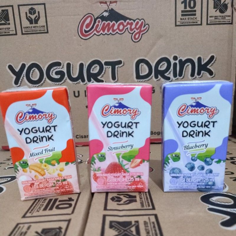 1 DUS CIMORY YOGURT DRINK 125ML 1 KARDUS 125 ML