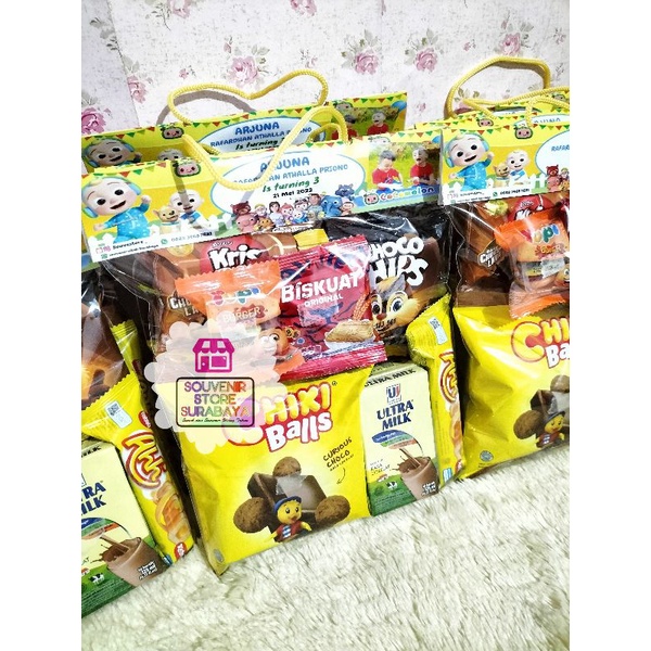 Paket snack Biskuat / Paket Snack Ultah / Snack Ultah Kemas Hangtag / Bingkisan Ultah Murah / Hampers Snack Anak / Paket Snack Ulang Tahun / Snack Ultah Surabaya